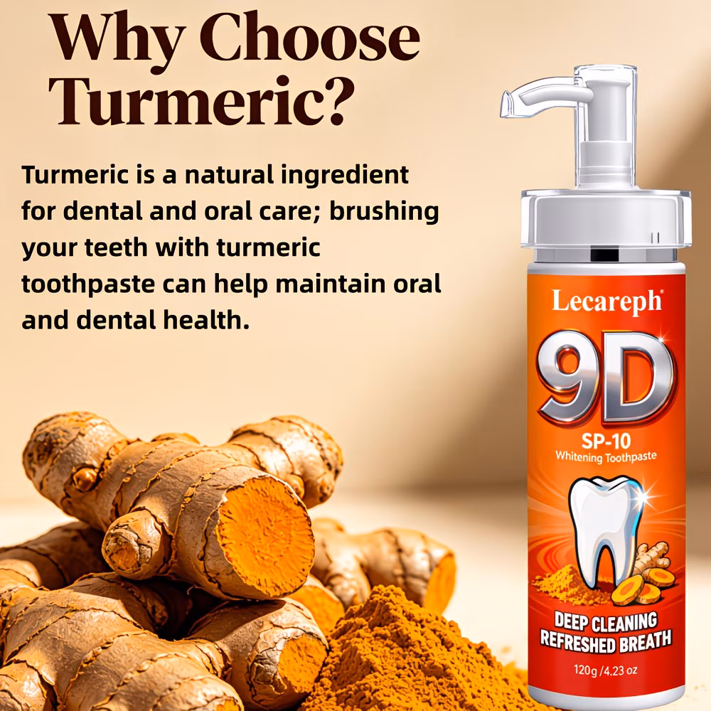 Turmeric toothpaste