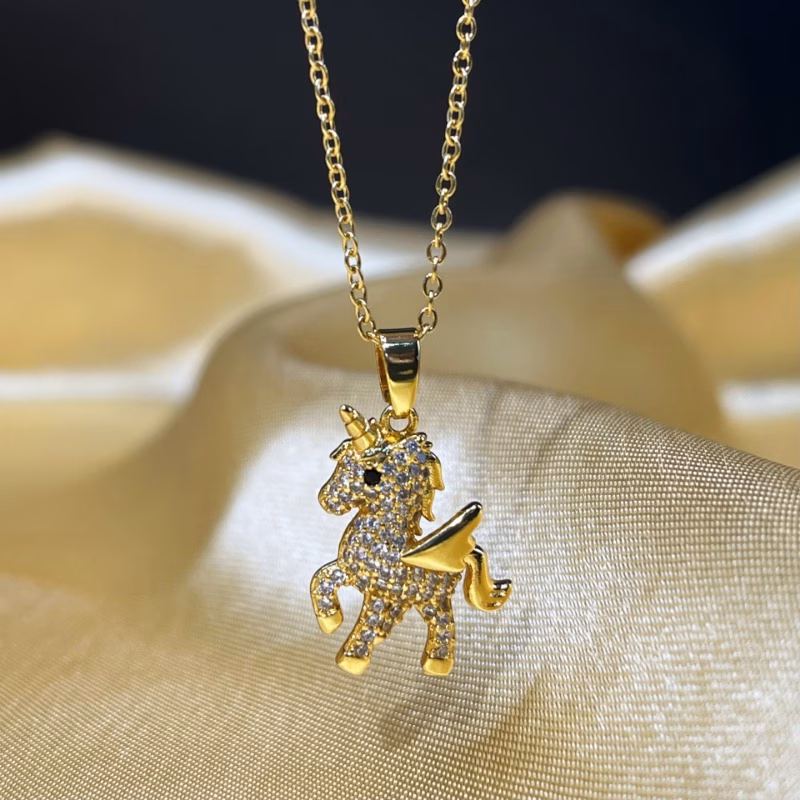 Unicorn Pendant Necklace