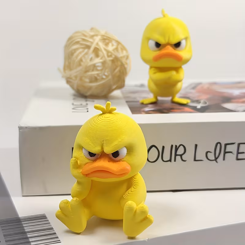Angry Duck Statues
