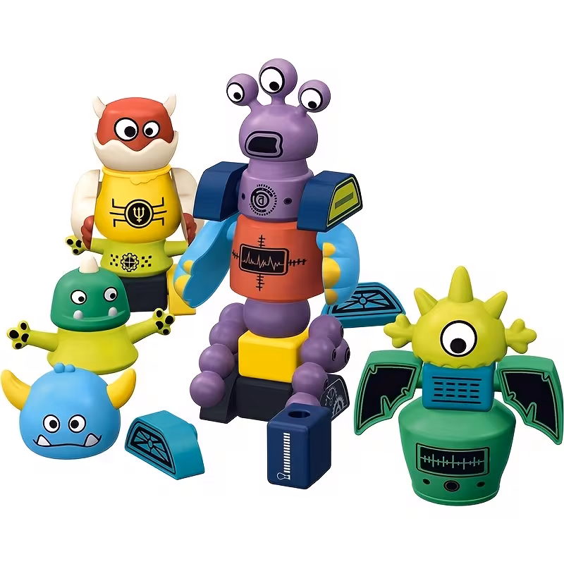Monster Robot Building Block Set 