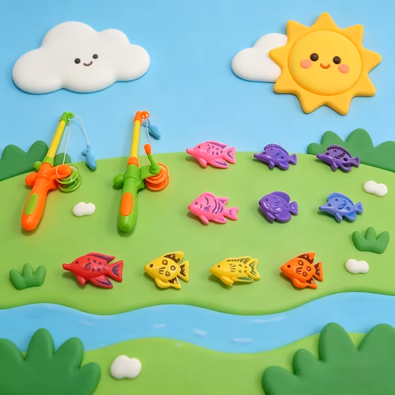 Kids Fishing Game Toy Set