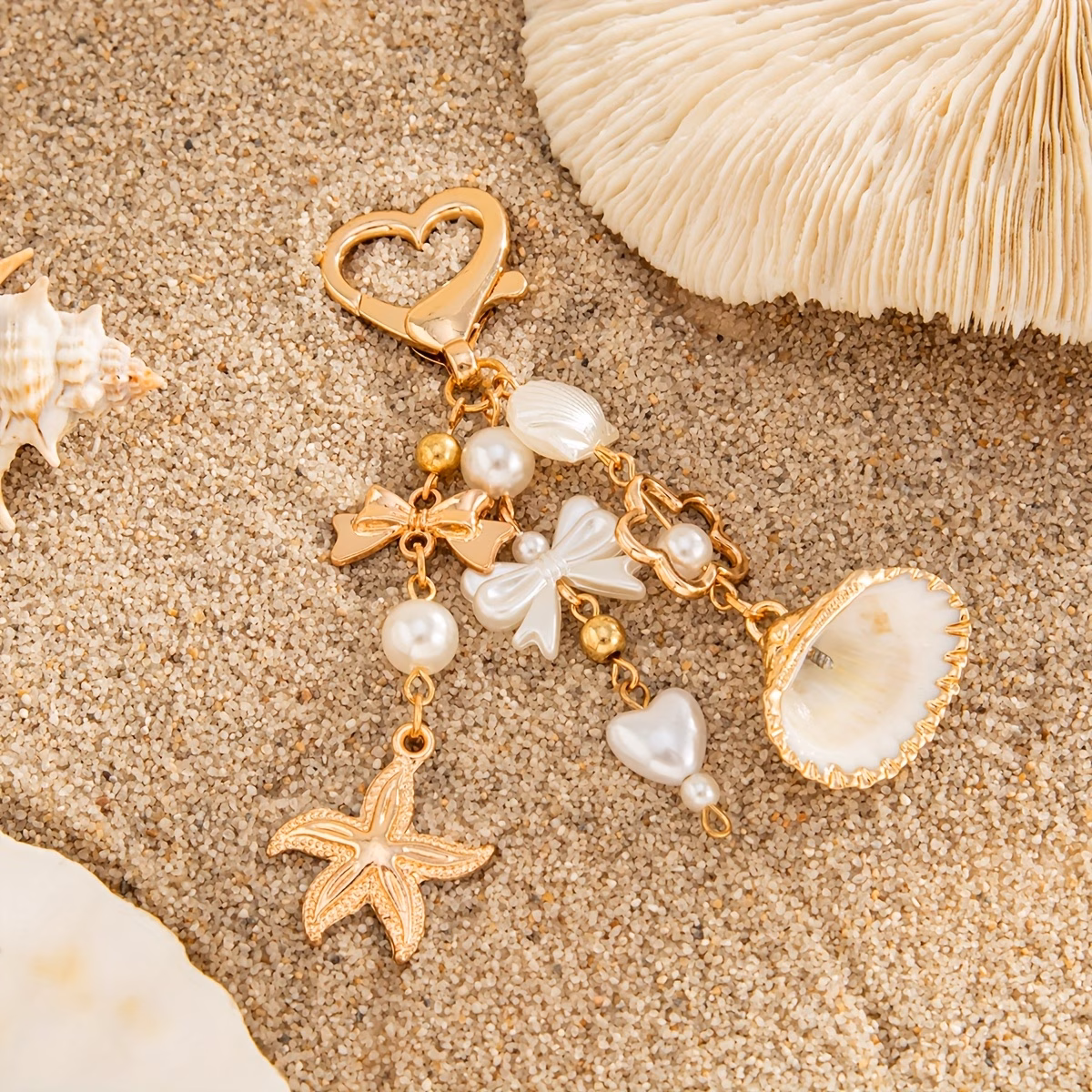 Seashell Keychain