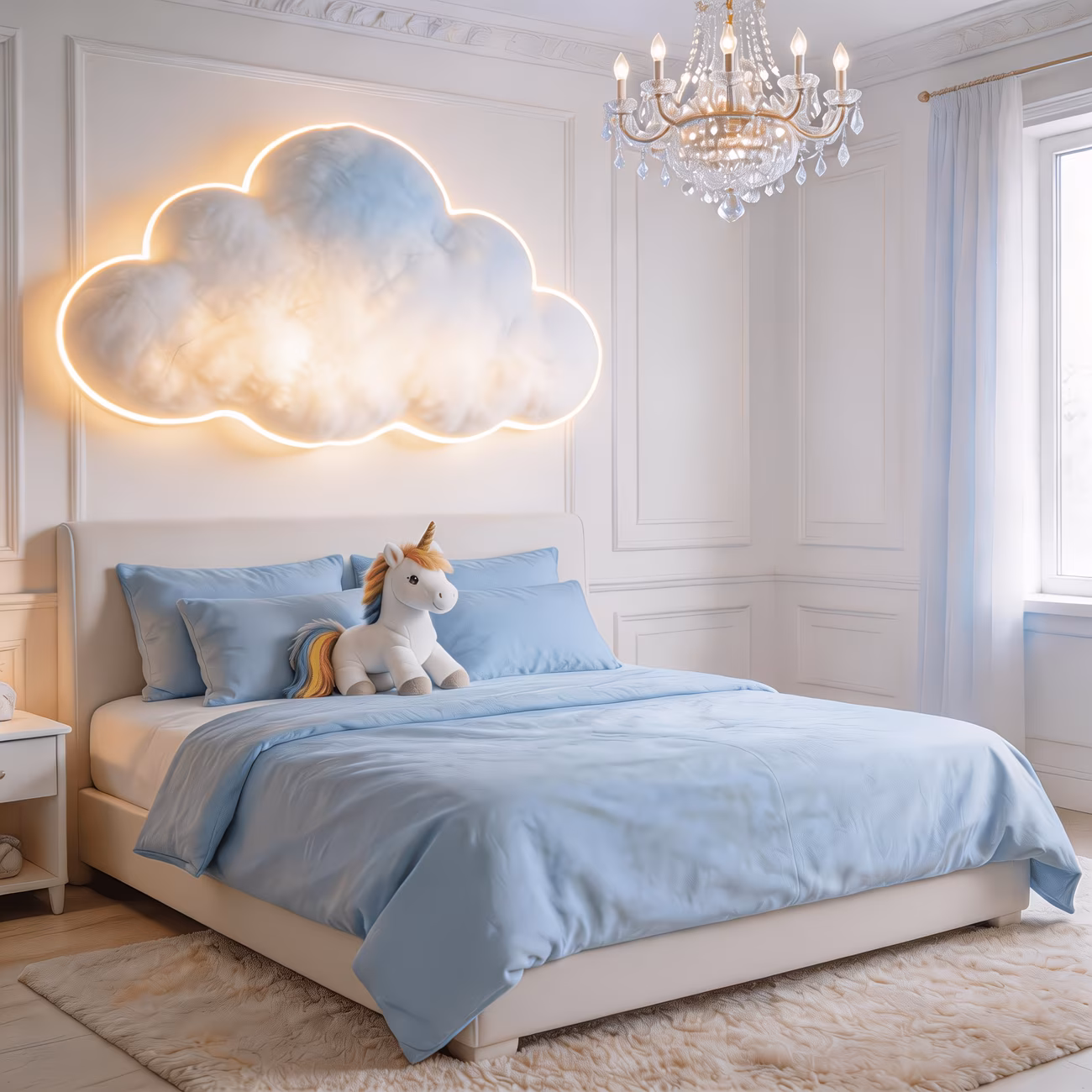 Cloud-Shaped LED Wall Light