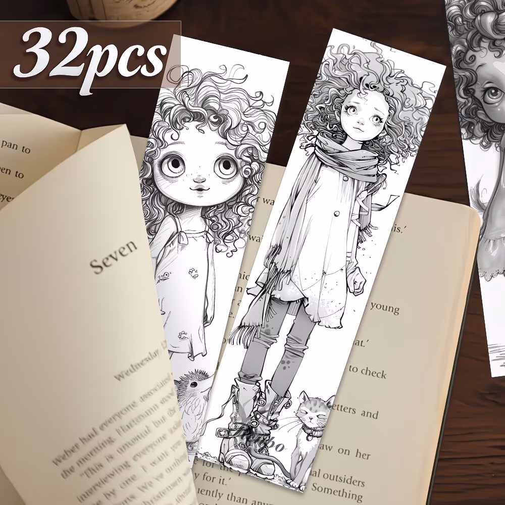 Colorable Bookmark