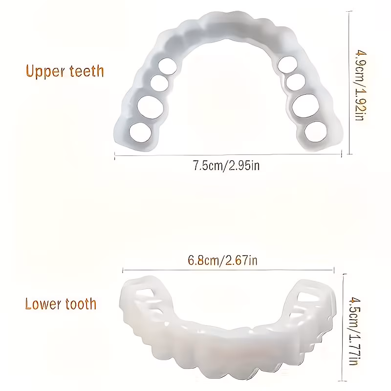  Upper and Lower Dentures