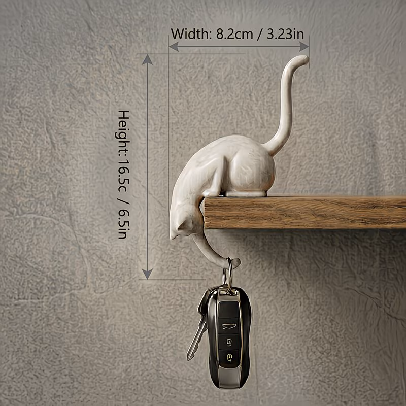Cat-Shaped Hooks