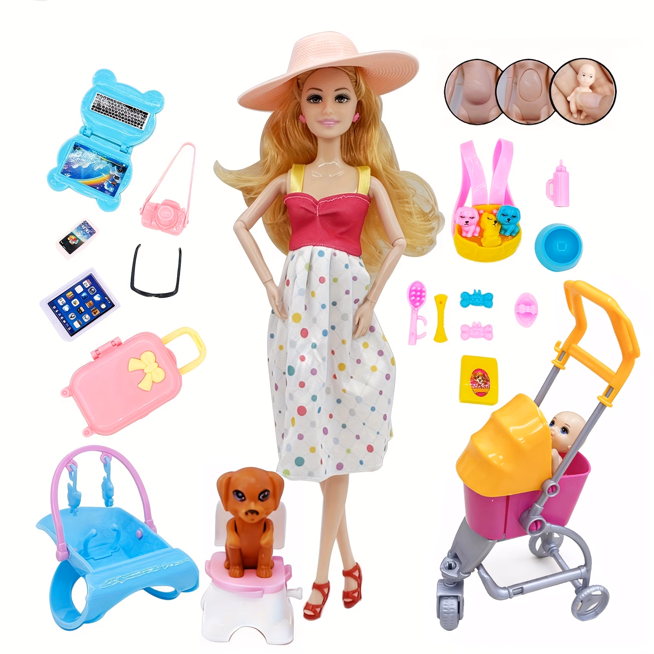 Belly Fashion Doll Toy