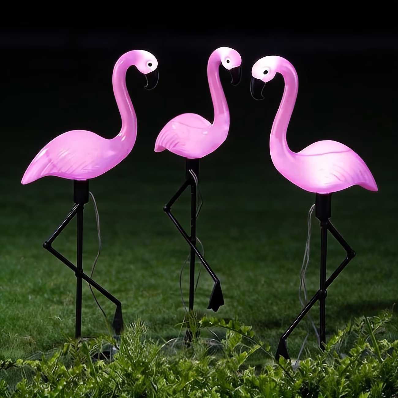  Solar Flamingo Lights