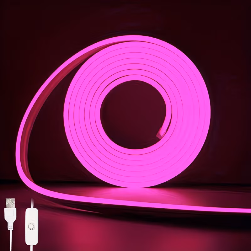  Pink LED Neon Light Strip