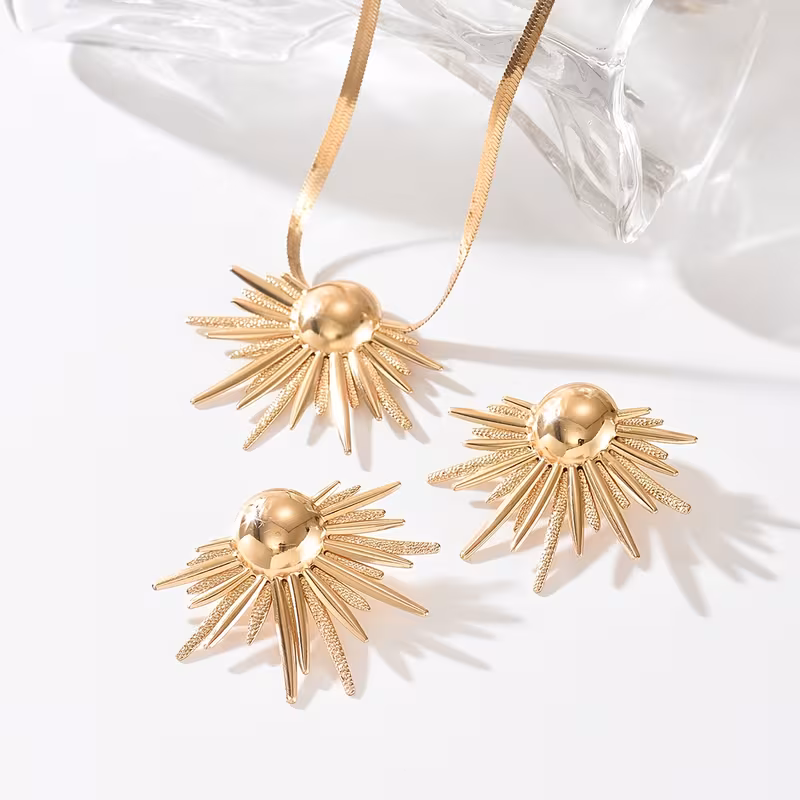 Earrings And Necklace Set